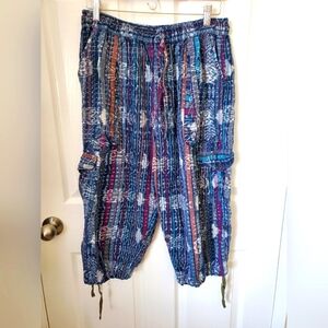 Freak N' Chic Cotton Crop Cargo Pants